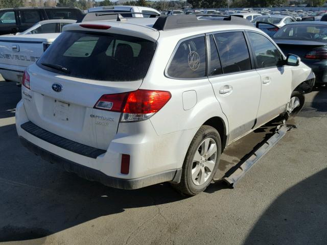 4S4BRBLC4C3291133 - 2012 SUBARU OUTBACK 2. WHITE photo 4