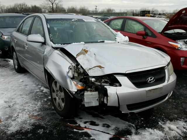 5NPET46CX7H273126 - 2007 HYUNDAI SONATA GLS SILVER photo 1