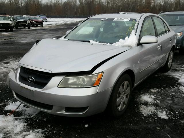 5NPET46CX7H273126 - 2007 HYUNDAI SONATA GLS SILVER photo 2