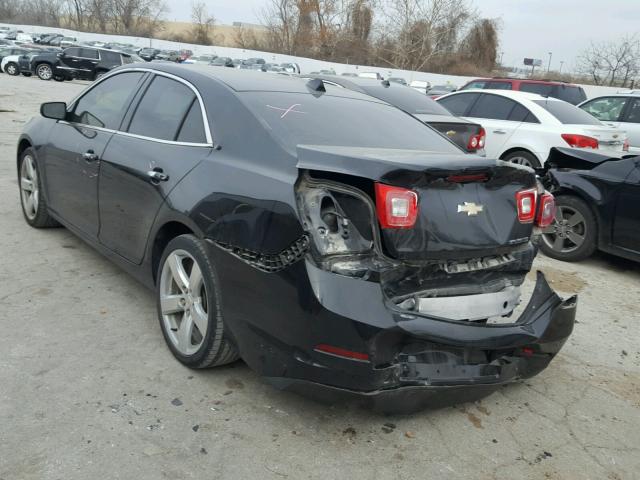 1G11J5SX9DF179191 - 2013 CHEVROLET MALIBU LTZ BLACK photo 3