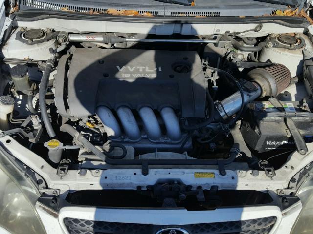 2T1BY32E25C373436 - 2005 TOYOTA COROLLA XR 白色 照片 7
