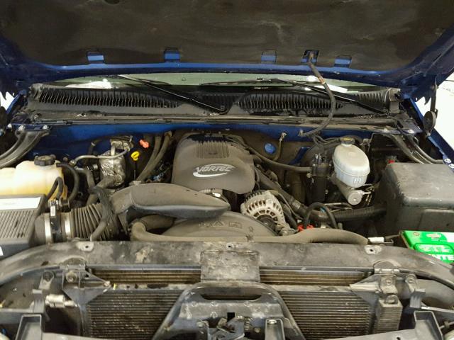 1GTEK19T73E305408 - 2003 GMC NEW SIERRA BLUE photo 7