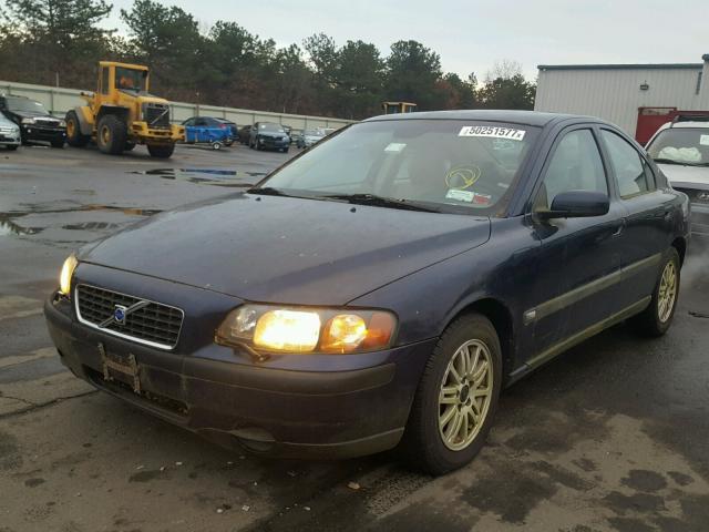 YV1RS64A142358350 - 2004 VOLVO S60 BLUE photo 2