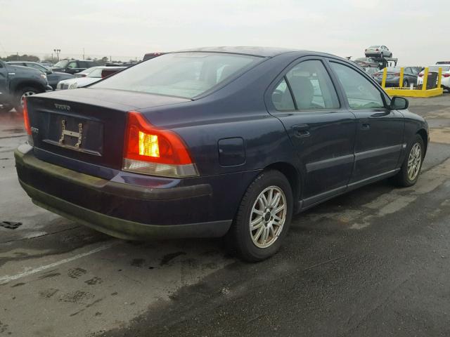 YV1RS64A142358350 - 2004 VOLVO S60 BLUE photo 4