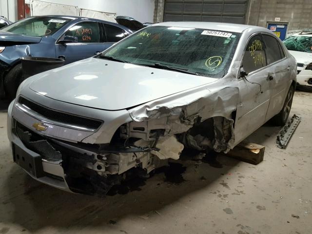 1G1ZC5EU9CF293978 - 2012 CHEVROLET MALIBU 1LT 银色 照片 2