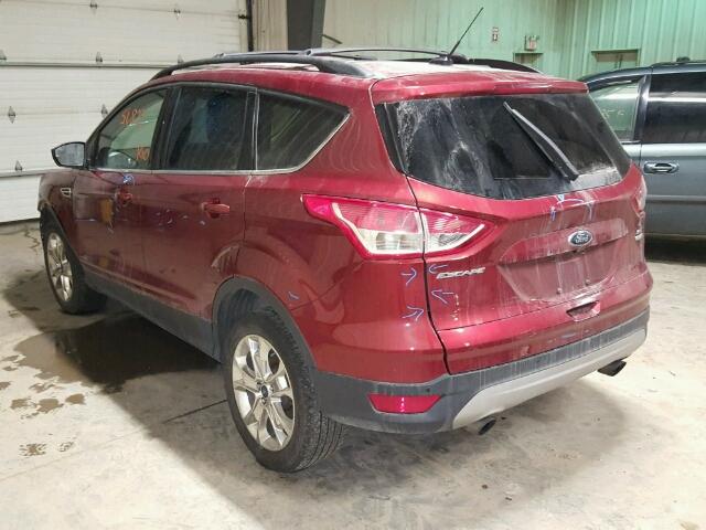 1FMCU9G91FUC50399 - 2015 FORD ESCAPE SE RED photo 3