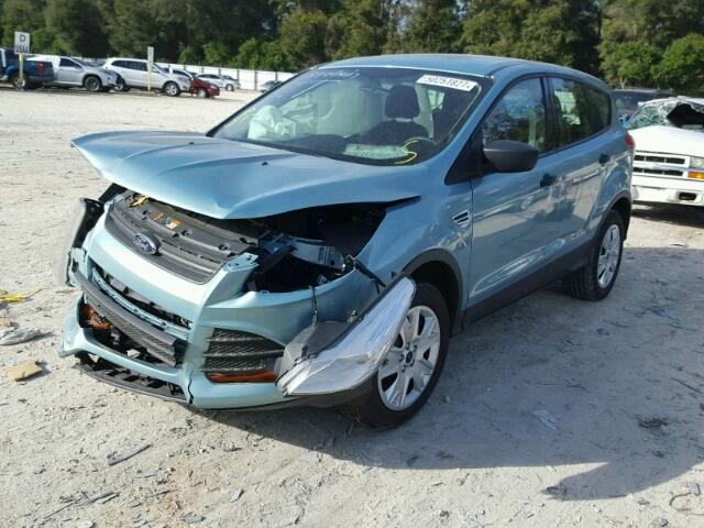 1FMCU0F79DUA39525 - 2013 FORD ESCAPE S BLUE photo 2