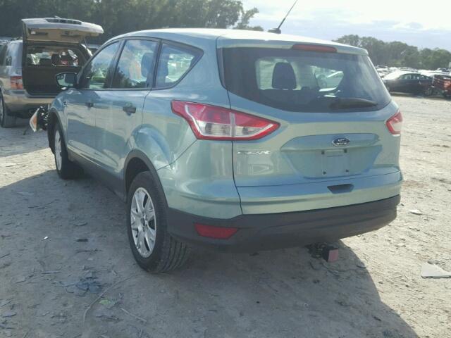 1FMCU0F79DUA39525 - 2013 FORD ESCAPE S BLUE photo 3