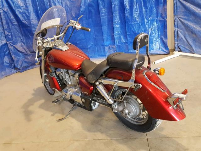 JH2RC50058M400997 - 2008 HONDA VT750 C RED photo 3