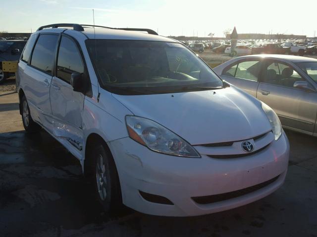 5TDZA23C46S426544 - 2006 TOYOTA SIENNA CE WHITE photo 1