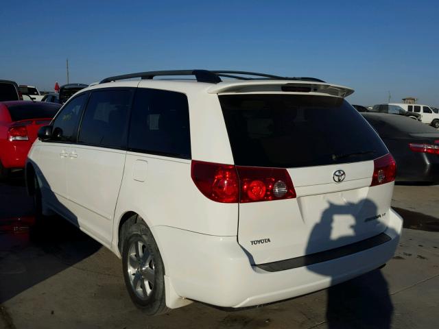 5TDZA23C46S426544 - 2006 TOYOTA SIENNA CE WHITE photo 3