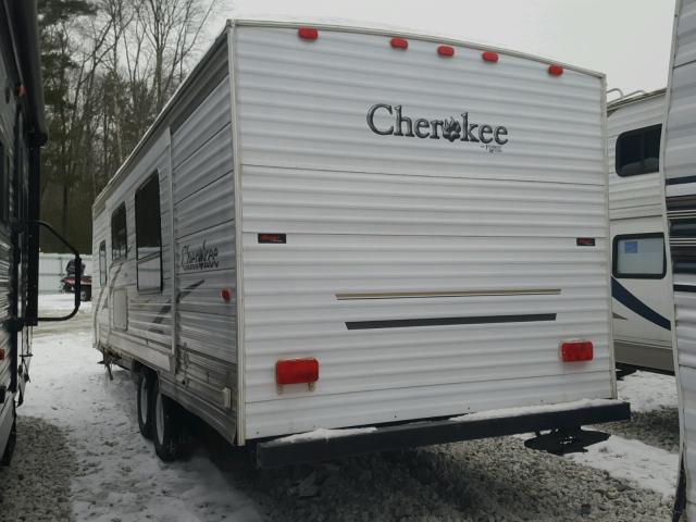 4X4TCKD296P005042 - 2006 WILDWOOD CHEROKEE WHITE photo 3