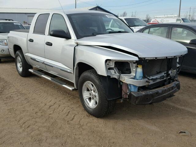 1D7HW58N58S602848 - 2008 DODGE DAKOTA QUA SILVER photo 1