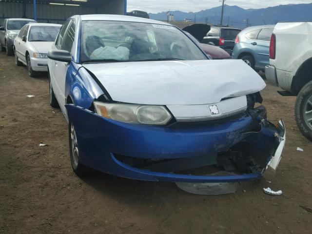 1G8AL52F73Z179500 - 2003 SATURN ION LEVEL WHITE photo 1