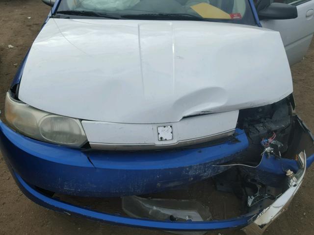 1G8AL52F73Z179500 - 2003 SATURN ION LEVEL WHITE photo 7