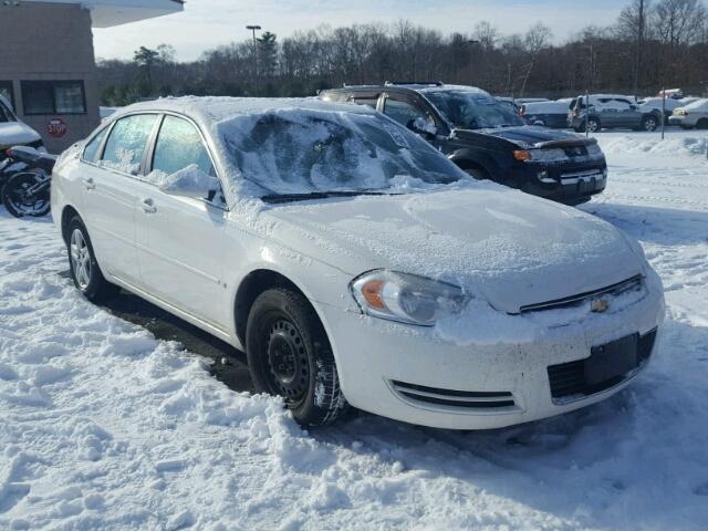 2G1WB58K379344924 - 2007 CHEVROLET IMPALA LS WHITE photo 1