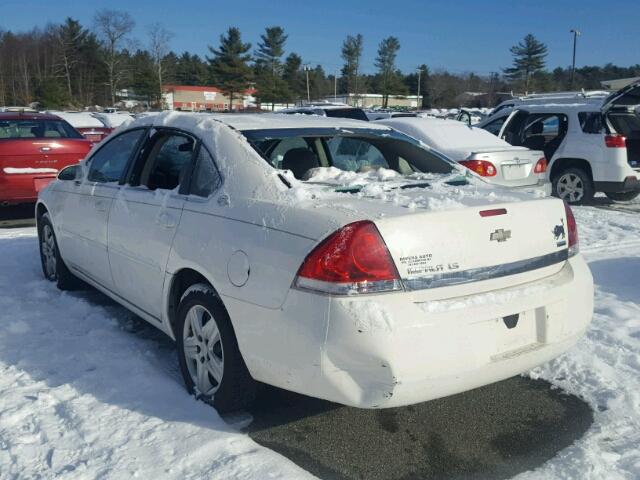 2G1WB58K379344924 - 2007 CHEVROLET IMPALA LS WHITE photo 3