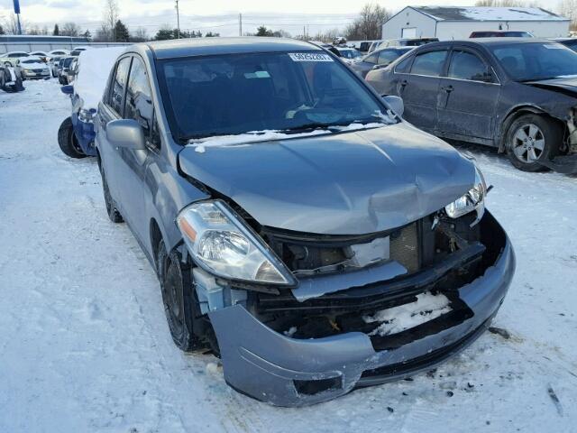 3N1BC1AP2BL432552 - 2011 NISSAN VERSA S GRAY photo 1