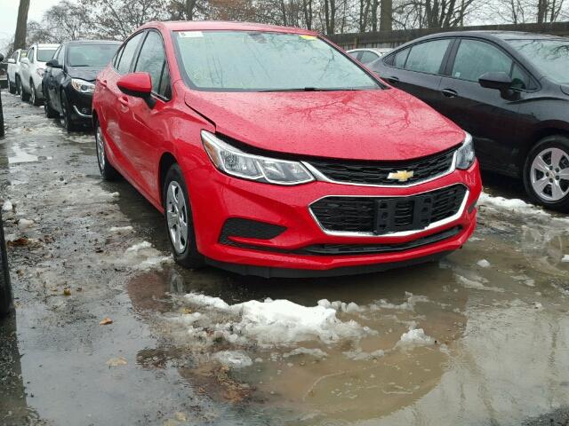 3G1BC5SM4HS523340 - 2017 CHEVROLET CRUZE LS RED photo 1