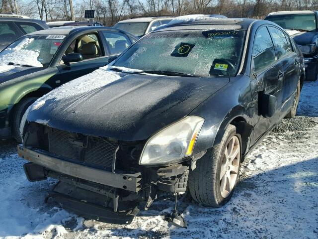 1N4BA41E18C803326 - 2008 NISSAN MAXIMA SE BLACK photo 2