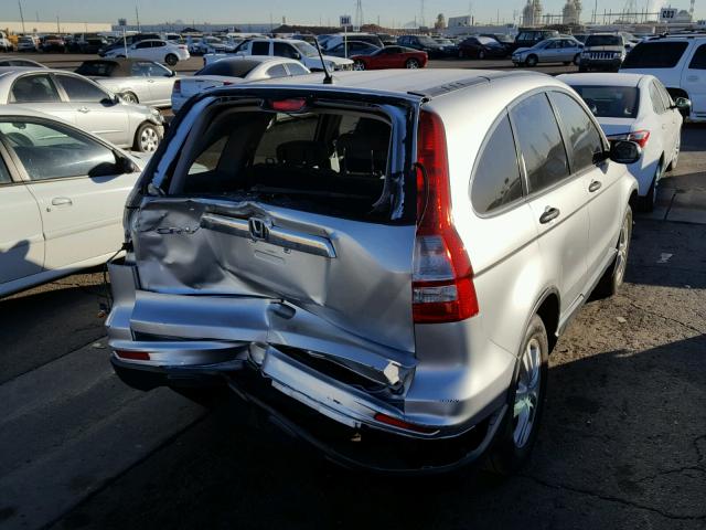 JHLRE3H56AC010027 - 2010 HONDA CR-V EX SILVER photo 9