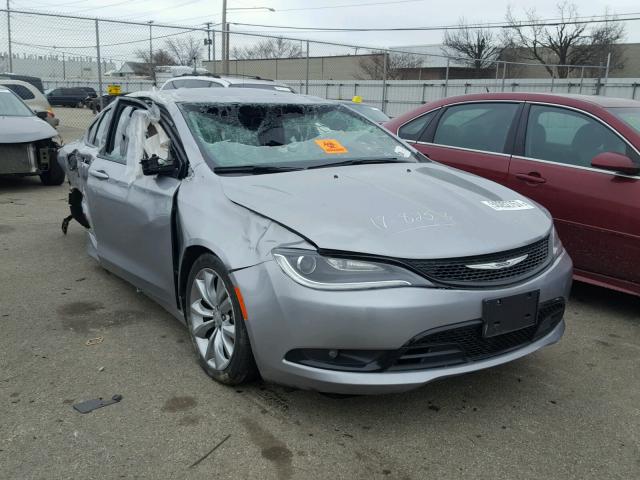 1C3CCCBB3GN188017 - 2016 CHRYSLER 200 S SILVER photo 1