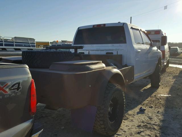 3C63DRGL1CG291993 - 2012 DODGE RAM 3500 S WHITE photo 4