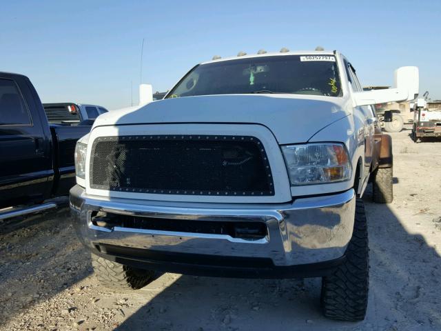 3C63DRGL1CG291993 - 2012 DODGE RAM 3500 S WHITE photo 9