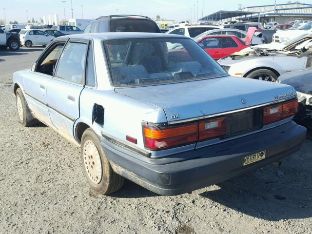 4T1SV21E4LU150699 - 1990 TOYOTA CAMRY DLX BLUE photo 3