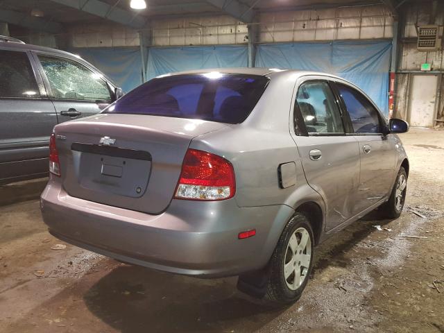 KL1TD56606B622404 - 2006 CHEVROLET AVEO BASE Boz foto 4