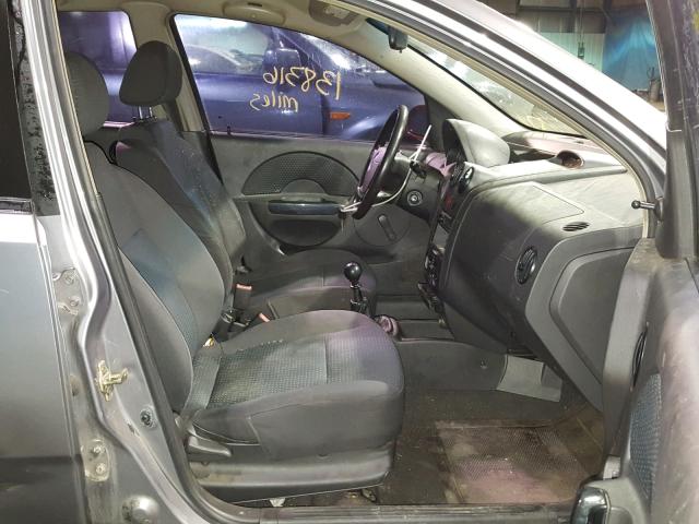 KL1TD56606B622404 - 2006 CHEVROLET AVEO BASE Boz foto 5