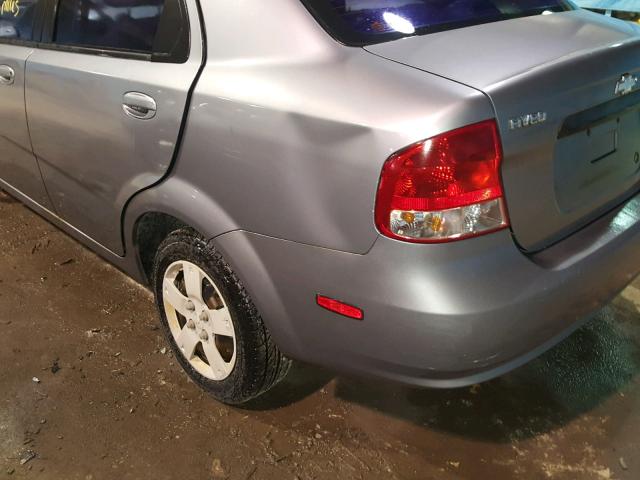 KL1TD56606B622404 - 2006 CHEVROLET AVEO BASE Boz foto 9