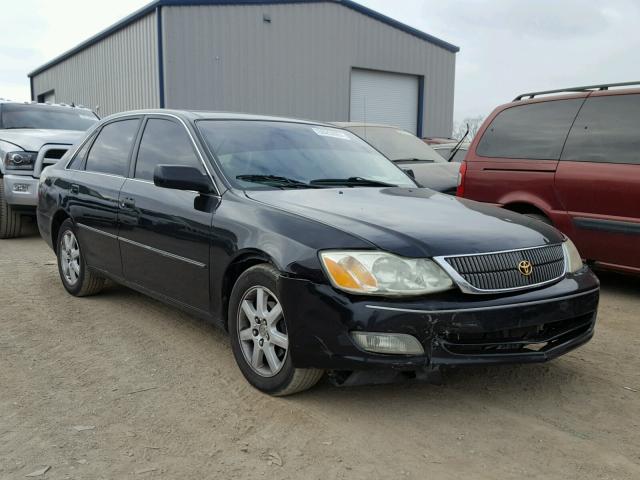 4T1BF28B81U179693 - 2001 TOYOTA AVALON XL BLACK photo 1