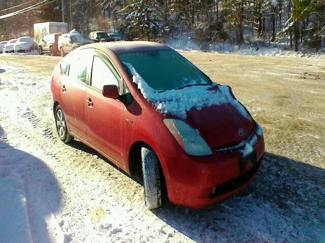 JTDKB20U393506919 - 2009 TOYOTA PRIUS RED photo 1