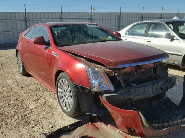 1G6DK1E30C0144868 - 2012 CADILLAC CTS PERFOR RED photo 1