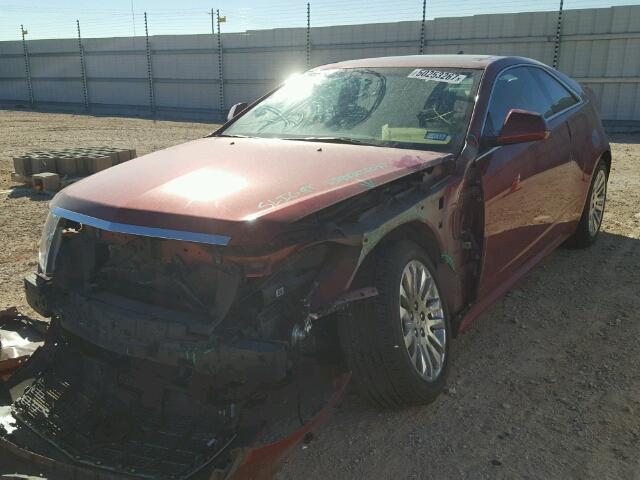 1G6DK1E30C0144868 - 2012 CADILLAC CTS PERFOR أحمر صورة 2