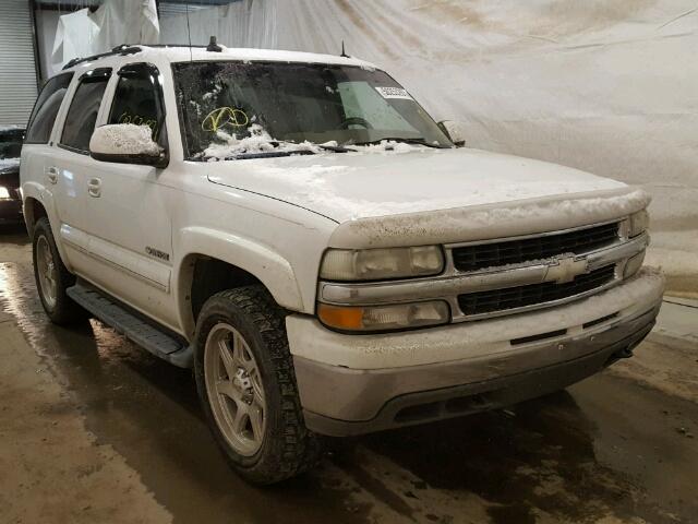 1GNEK13Z43J116534 - 2003 CHEVROLET TAHOE K150 WHITE photo 1