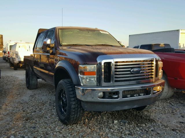 1FTSW21R59EA23340 - 2009 FORD F250 SUPER MAROON photo 1