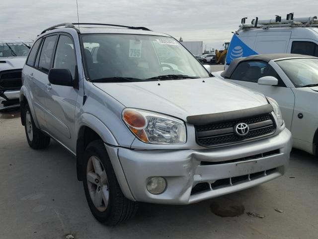 JTEHD20V546004753 - 2004 TOYOTA RAV4 SILVER photo 1