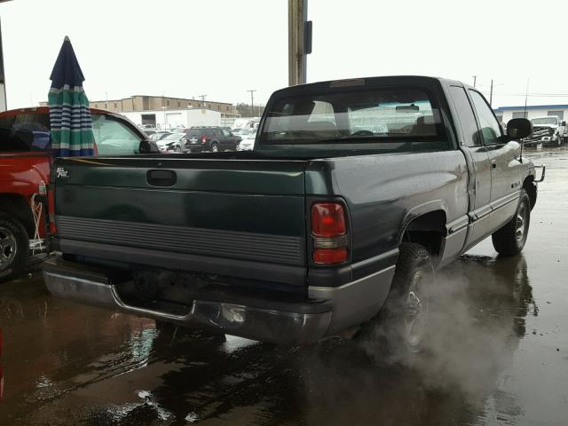 3B7HC13YXXG120492 - 1999 DODGE RAM 1500 GREEN photo 4