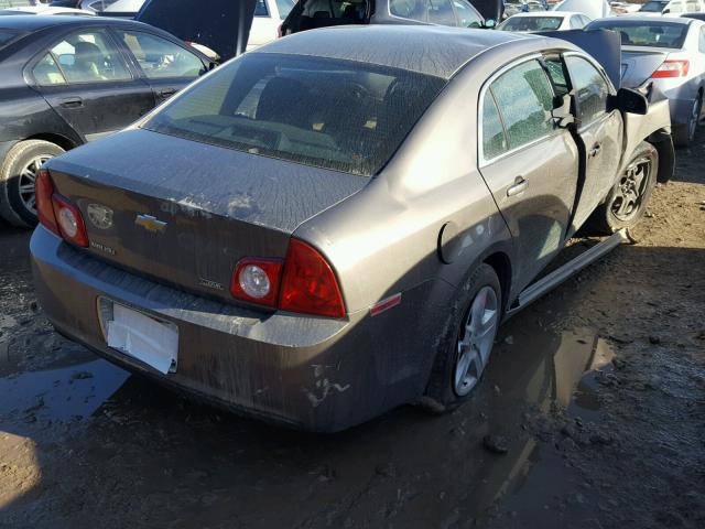 1G1ZA5E0XAF111916 - 2010 CHEVROLET MALIBU LS გრაფიტი ფოტო 4