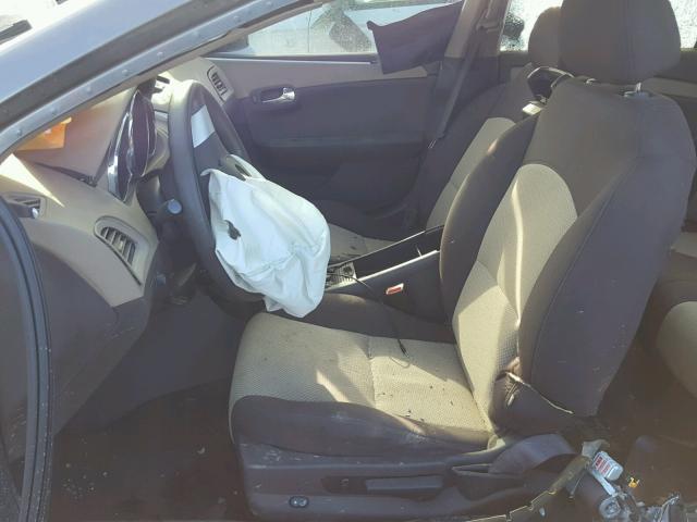 1G1ZA5E0XAF111916 - 2010 CHEVROLET MALIBU LS გრაფიტი ფოტო 5