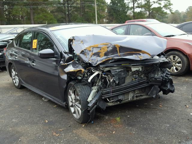 3N1AB7AP9DL764234 - 2013 NISSAN SENTRA S CHARCOAL photo 1