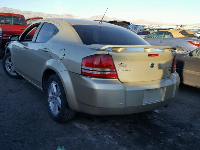 1B3CC5FB4AN181278 - 2010 DODGE AVENGER R/ TAN photo 3