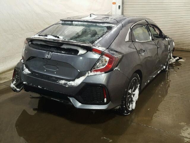 SHHFK7H5XHU406103 - 2017 HONDA CIVIC EX Grafit fotoğraf 4