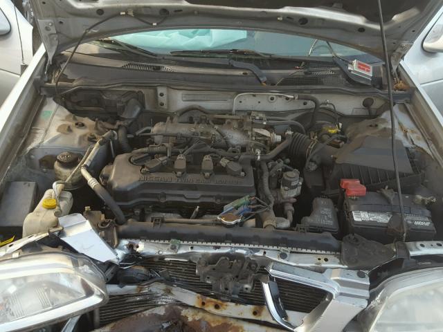 3N1CB51DX2L657094 - 2002 NISSAN SENTRA XE SILVER photo 7