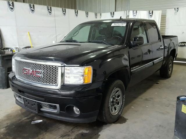 2GTEK638481213098 - 2008 GMC NEW SIERRA BLACK photo 2