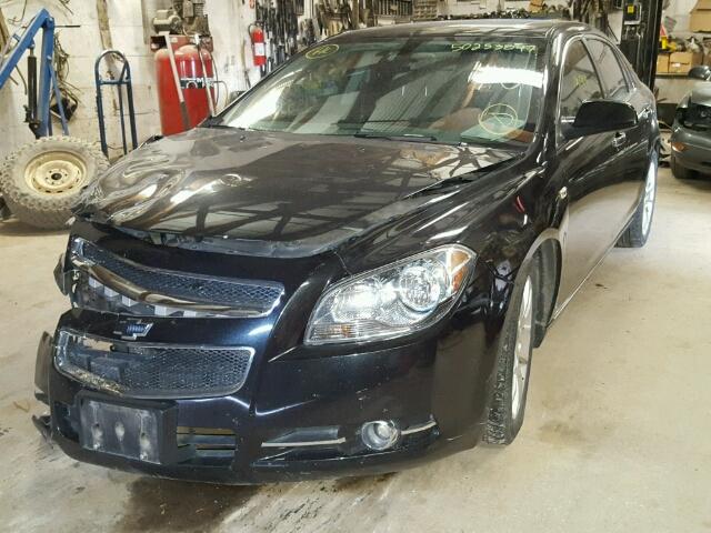 1G1ZK57718F174873 - 2008 CHEVROLET MALIBU LTZ 黑色 照片 2