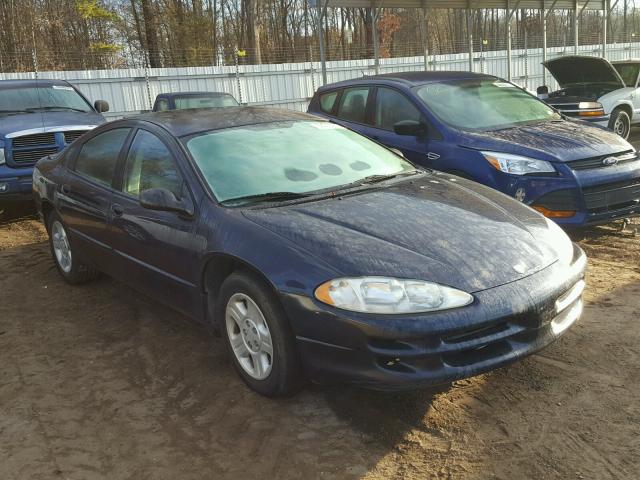 2B3HD46R33H503821 - 2003 DODGE INTREPID S BLUE photo 1