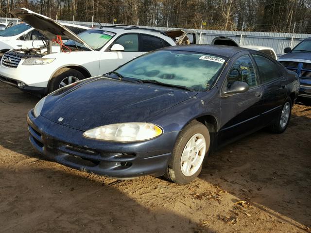 2B3HD46R33H503821 - 2003 DODGE INTREPID S BLUE photo 2